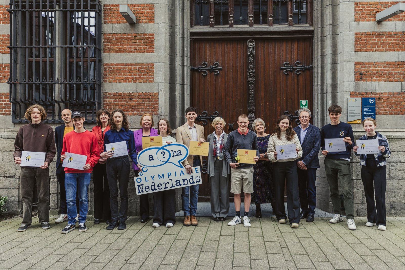 alle laureaten van de Olympiade Nederlands